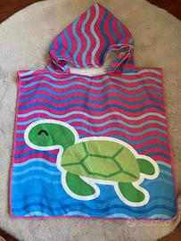 Asciugamano accappatoio bambina con cappuccio