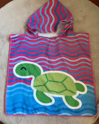 Asciugamano accappatoio bambina con cappuccio