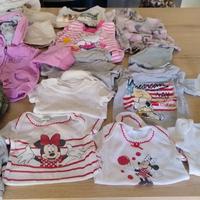 Lotto abbigliamento autunnal bimba taglia 3-6 mesi