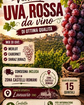 Uva da vino rossa