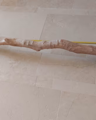 Tronco di legno lavato, per progetti fai da te