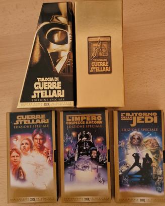 Star Wars VHS edizione speciale cofanetto