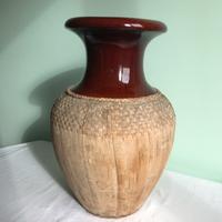 Vaso maiolica lucido bocca larga