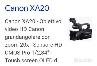 telecamera professionale