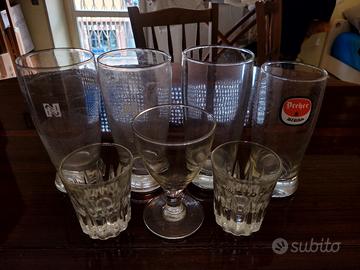 Set Bicchieri vetro