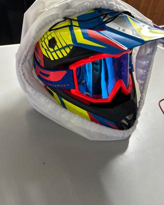 Casco mini cross