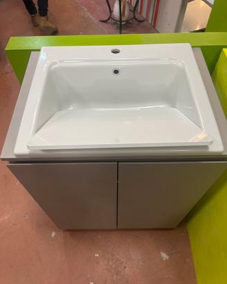 lavatoio con mobile asse 60x50