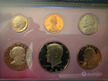 Monete americane nuove