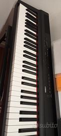 tastiera Yamaha P125 black + supporto