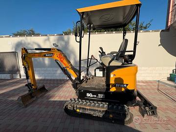 Mini Escavatore Sany  sy16c