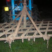 Erpice FISSO da mt. 2,50 a 5 file di denti