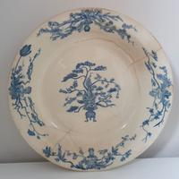 Piatto vintage faiencerie de Gien medailles d'or