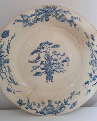 Piatto vintage faiencerie de Gien medailles d'or
