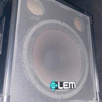 Subwoofer professionale Lem 15” 400+400w
