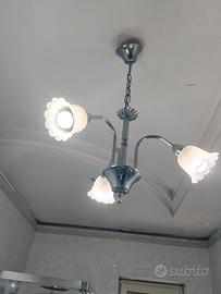 lampadario bagno 