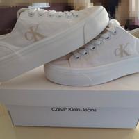 Sneakers donna CALVIN KLEIN White Triple Bright 