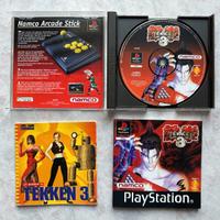 Tekken 3 PS1 PsOne originale PAL ITA Black Label