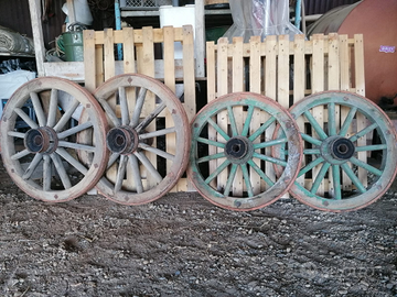 Ruote carro agricolo