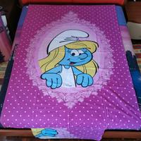 copripiumino letto singolo Puffetta