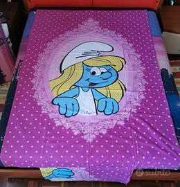 copripiumino letto singolo Puffetta