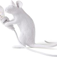 Seletti Mouse Lamp Mac Lampada Topo Seduto