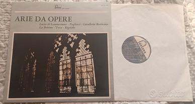 Disco Vinile Lirica Arie da Opere 