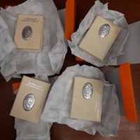 N. 4 vangeli con placca in argento