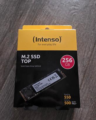 SSD intenso m.2 TOP 256gb nuovo
