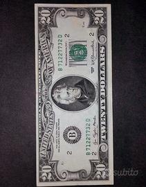 Banconota da collezione 20 dollari 1977 New York