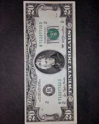 Banconota da collezione 20 dollari 1977 New York