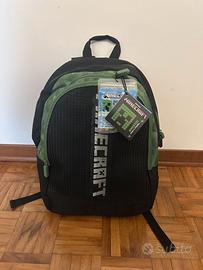 Zaino Minecraft (nuovo) per bambini/ragazzi