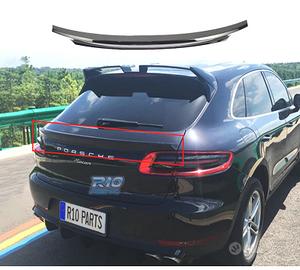 SPOILER PER PORSCHE MACAN 14- LOOK GTS NERO LUCIDO