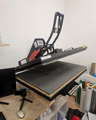 Termopressa professionale grande formato 100×60 cm