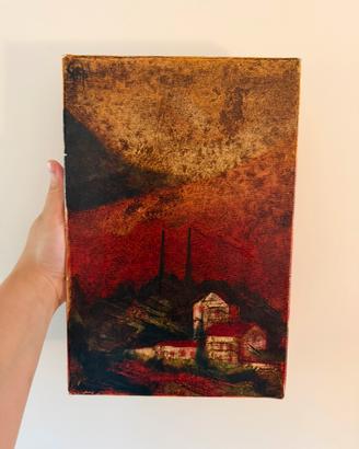 Quadro su Tela Manuel Campus firmato