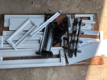 Lotto pannelli forati barra DIN quadro elettrico