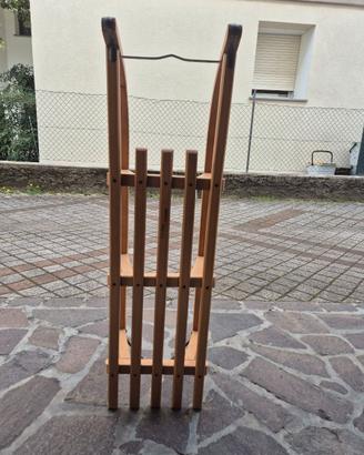slitta in legno