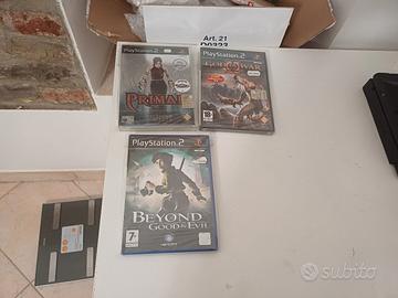 Lotto 3 Giochi PS2 Nuovi Sigillati PAL ITA