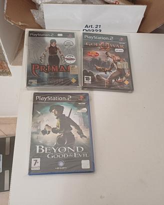 Lotto 3 Giochi PS2 Nuovi Sigillati PAL ITA