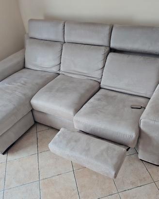 divano poltrone e sofa 3 posti con penisola 