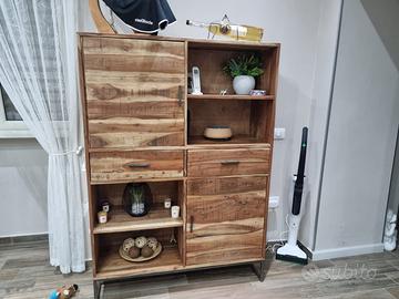 Mobili legno massiccio grezzo