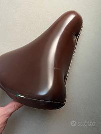 Sella Monte Grappa vintage marrone - Made in Italy