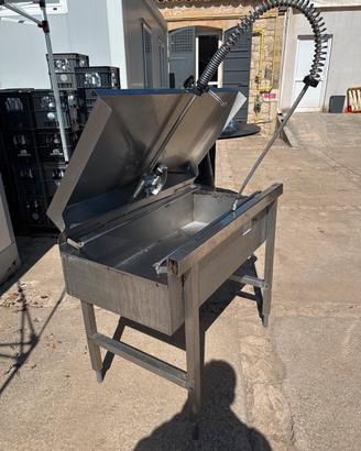 Lavello ristorante in acciaio