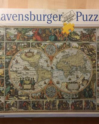 Puzzle Antico Mappamondo