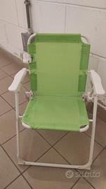 Sdraietta bambini con ombrellino