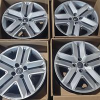 4 cerchi ferro renault clio captur r16 ft4953
