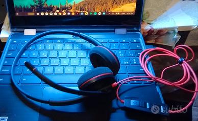 Plantronics C3220 cuffie pc stereo usb-c