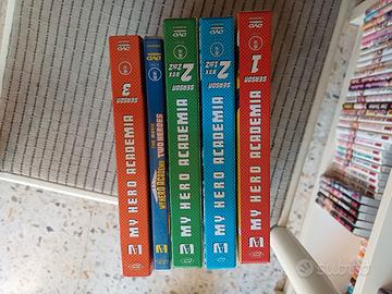 My Hero Academia Season 1-2-3 + Primo Movie Dvd