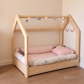 Lettino Picci Liberty Montessori 140×70