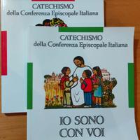 2 libri, catechismo.