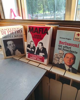 lotto 3 libri : mafia (2 volumi) + biografia Ber